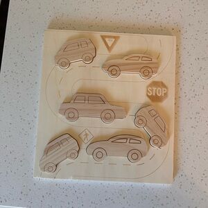Wooden Car Puzzle for Kids